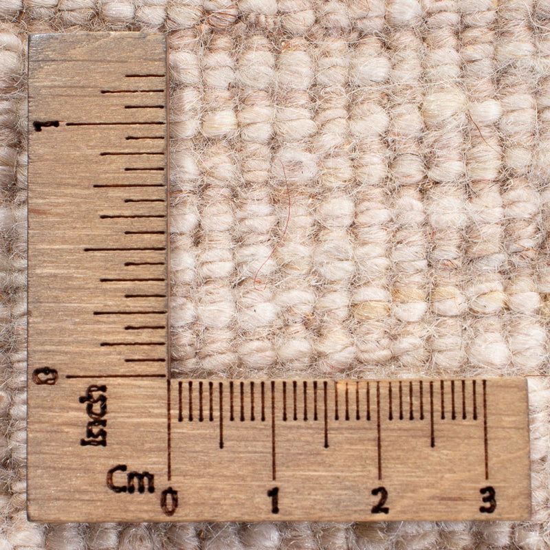 Gabbeh Persisch Teppich 104x150cm - Perserteppich Wollteppich - weiß