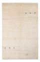 Gabbeh Persisch Teppich 138x202cm - Perserteppich Wollteppich - silber