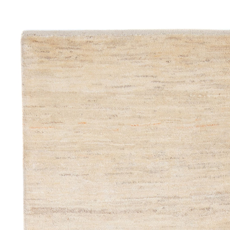 Gabbeh Persisch Teppich 138x202cm - Perserteppich Wollteppich - silber