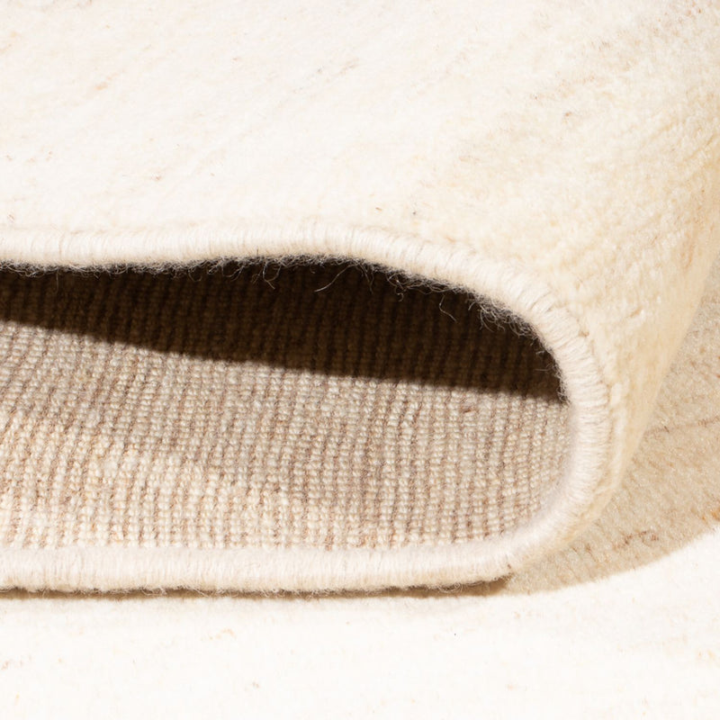 Gabbeh Persisch Teppich 155x207cm - Perserteppich Wollteppich - silber