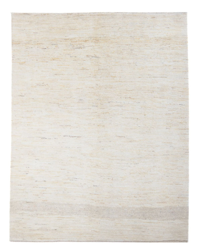 Gabbeh Persisch Teppich 151x187cm - Perserteppich Wollteppich - silber