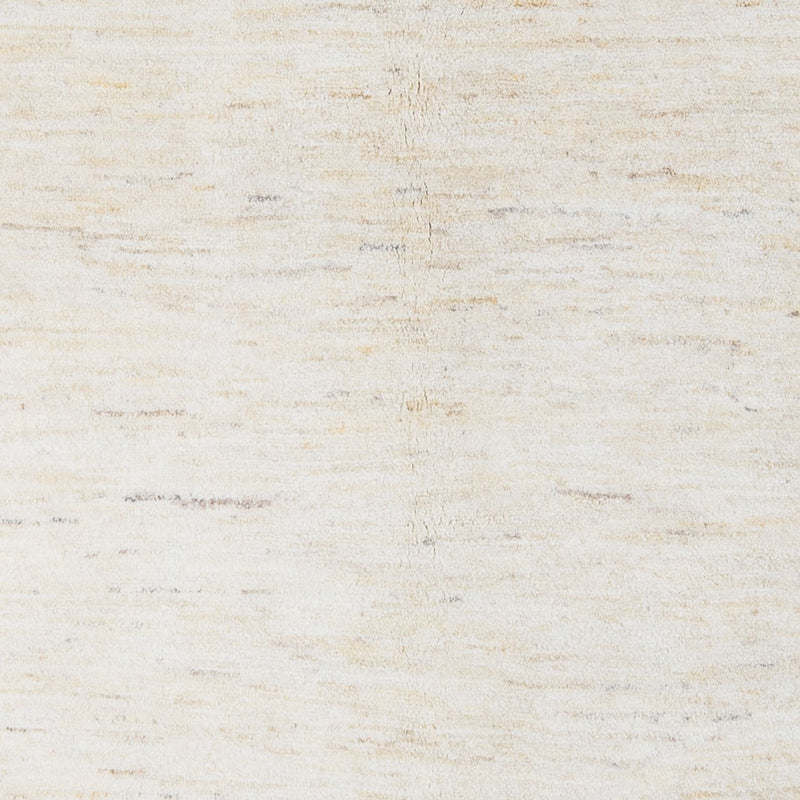 Gabbeh Persisch Teppich 151x187cm - Perserteppich Wollteppich - silber