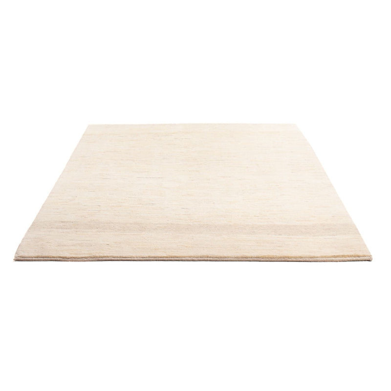 Gabbeh Persisch Teppich 151x187cm - Perserteppich Wollteppich - silber