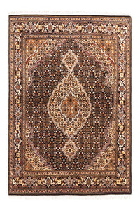 Täbriz - 40 Raj Teppich 105x147cm - Perserteppich - dunkelblau – product image