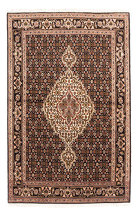 Täbriz - 40 Raj Teppich 102x150cm - Perserteppich - dunkelblau – product image