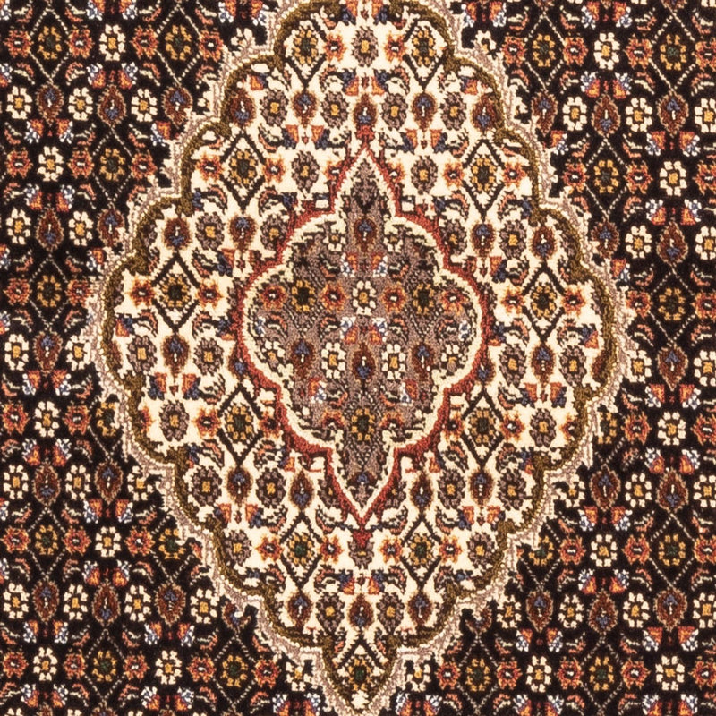 Täbriz - 40 Raj Teppich 102x150cm - Perserteppich - dunkelblau