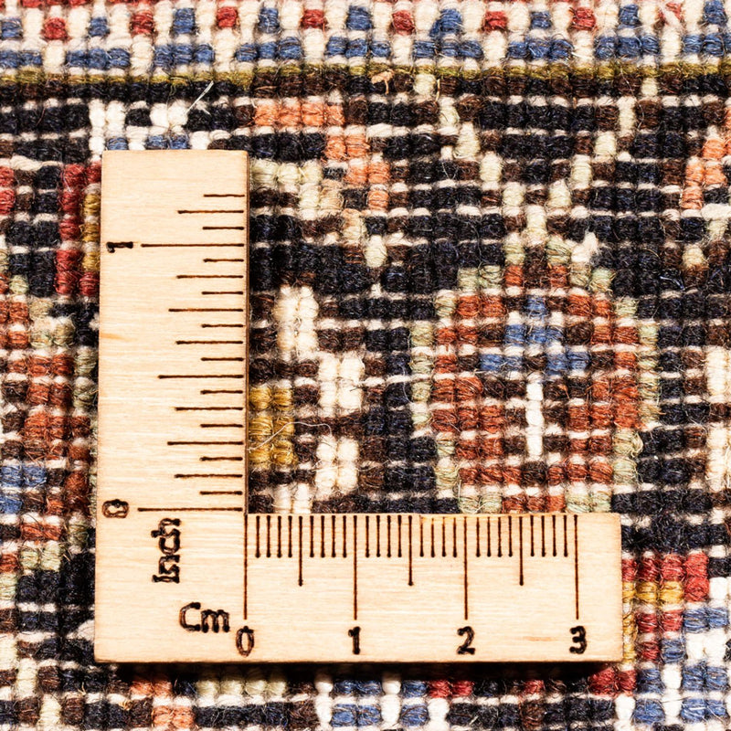 Täbriz - 40 Raj Teppich 102x150cm - Perserteppich - dunkelblau
