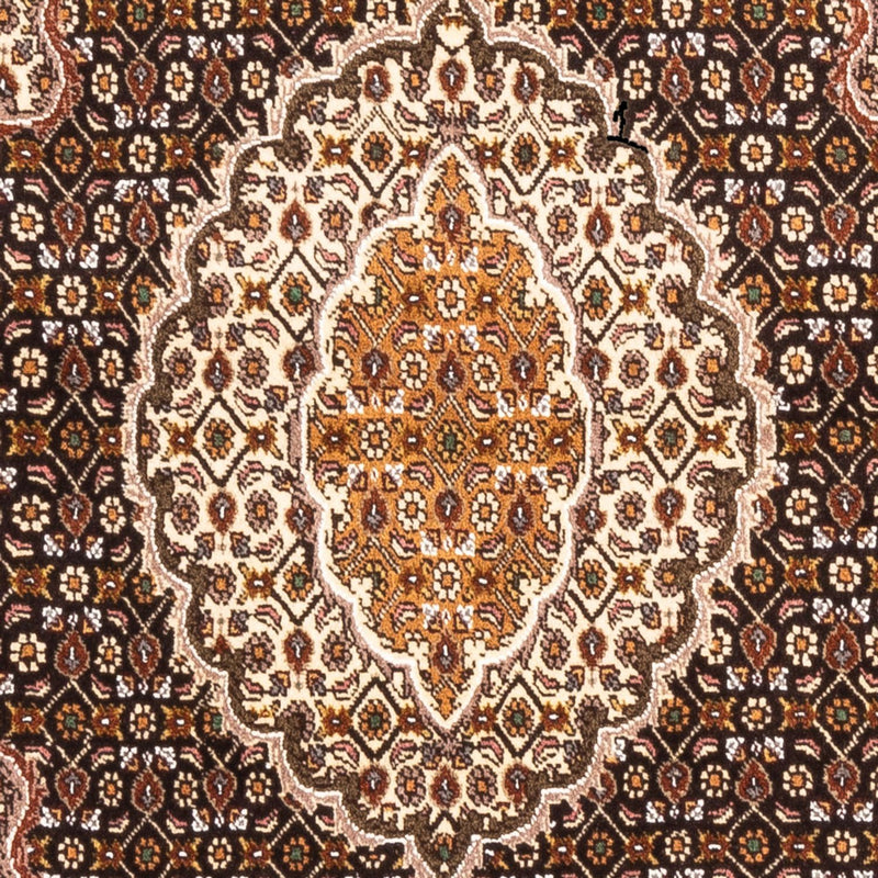 Täbriz - 40 Raj Teppich 105x148cm - Perserteppich - creme