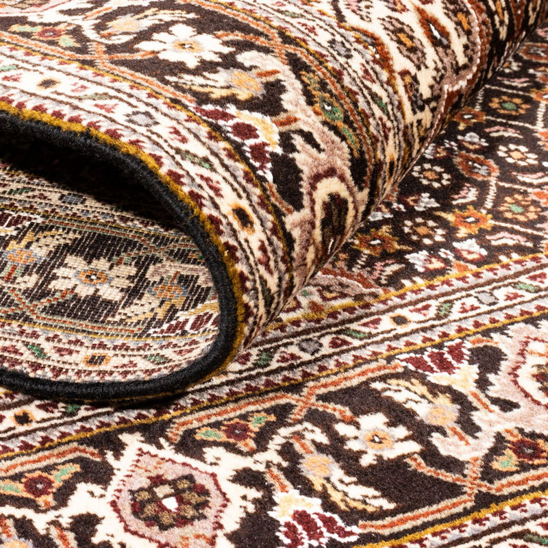 Täbriz - 40 Raj Teppich 105x148cm - Perserteppich - creme