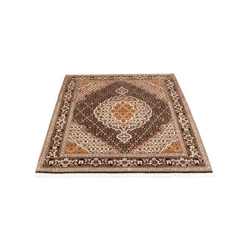 Täbriz - 40 Raj Teppich 105x148cm - Perserteppich - creme
