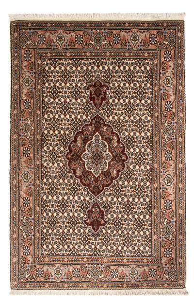 Täbriz - 40 Raj Teppich 80x126cm - Perserteppich - creme