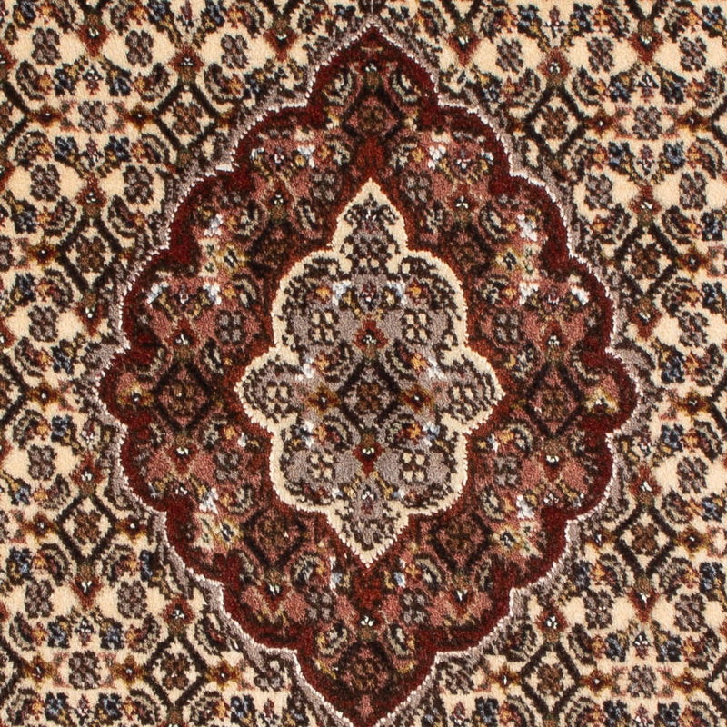 Täbriz - 40 Raj Teppich 80x126cm - Perserteppich - creme