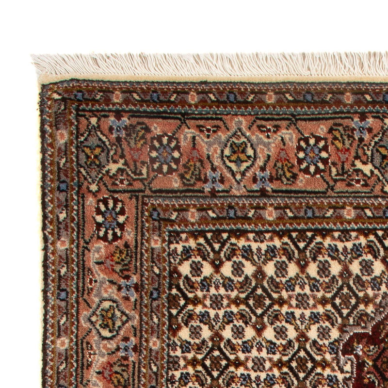 Täbriz - 40 Raj Teppich 80x126cm - Perserteppich - creme