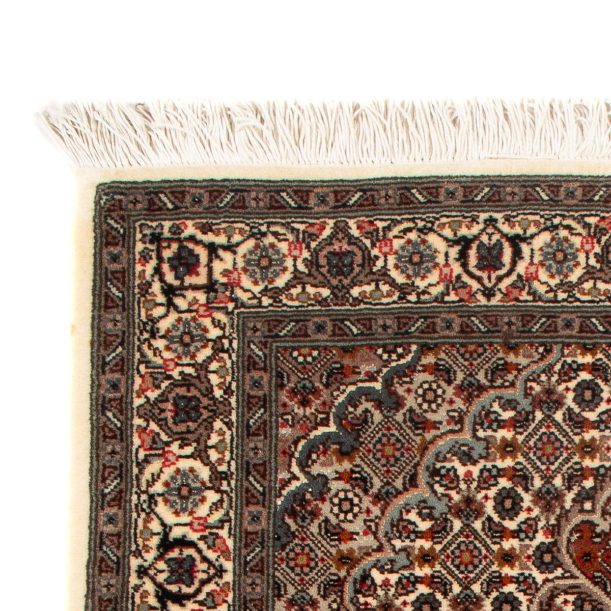 Täbriz - 50 Raj Teppich 61x90cm - Perserteppich - creme