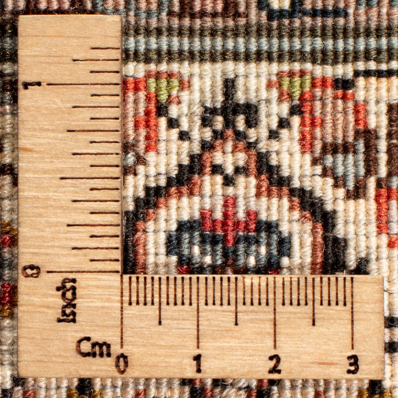 Täbriz - 50 Raj Teppich 61x90cm - Perserteppich - creme