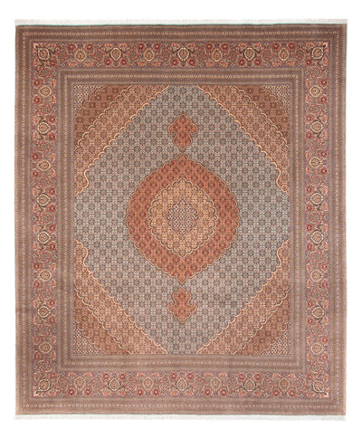 Täbriz - 50 Raj Teppich 248x304cm - Perserteppich - hellbraun
