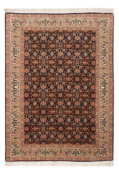 Täbriz - 50 Raj Teppich 83x117cm - Perserteppich - dunkelblau
