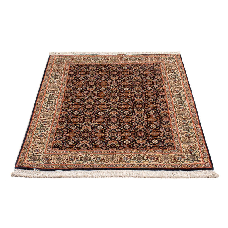 Täbriz - 50 Raj Teppich 83x117cm - Perserteppich - dunkelblau