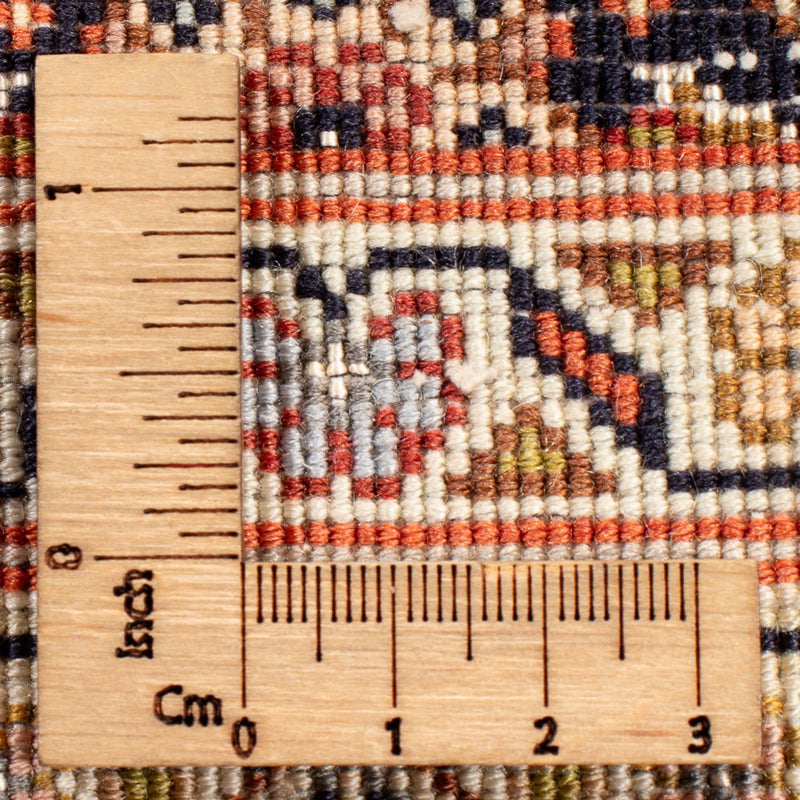Täbriz - 50 Raj Teppich 83x117cm - Perserteppich - dunkelblau