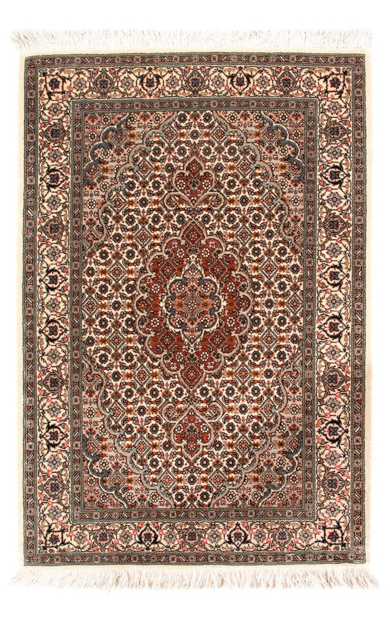 Täbriz - 50 Raj Teppich 60x92cm - Perserteppich - beige
