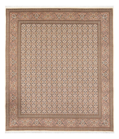 Täbriz - 50 Raj Teppich 253x290cm - Perserteppich - dunkelbeige