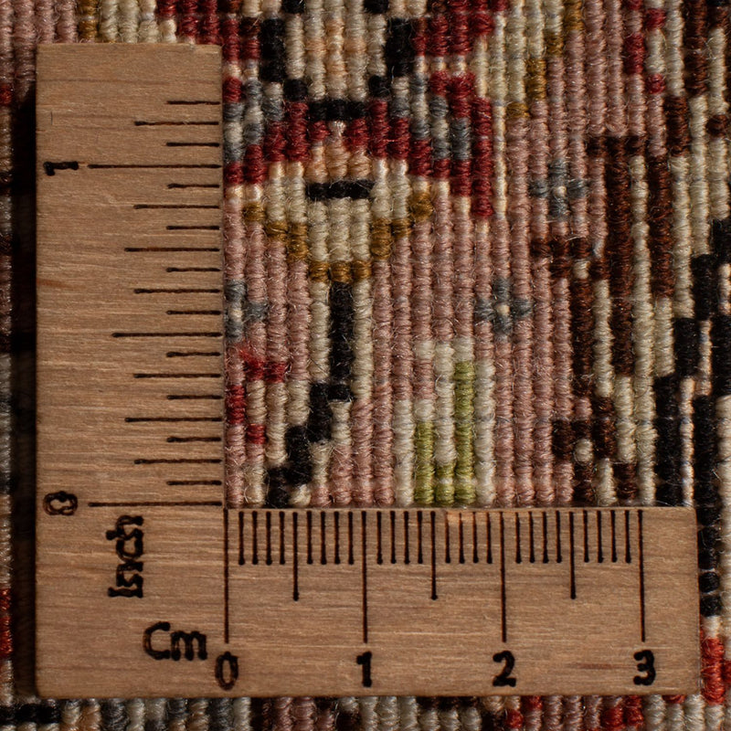 Täbriz - 50 Raj Teppich 253x290cm - Perserteppich - dunkelbeige