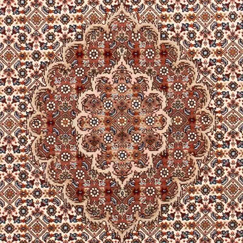 Täbriz - 50 Raj Teppich 81x124cm - Perserteppich - beige
