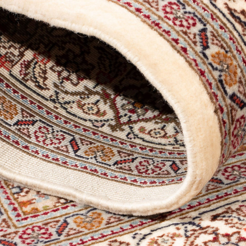 Täbriz - 50 Raj Teppich 81x124cm - Perserteppich - beige