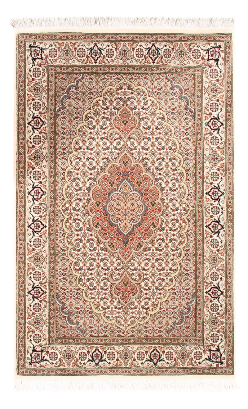 Täbriz - 50 Raj Teppich 59x97cm - Perserteppich - beige