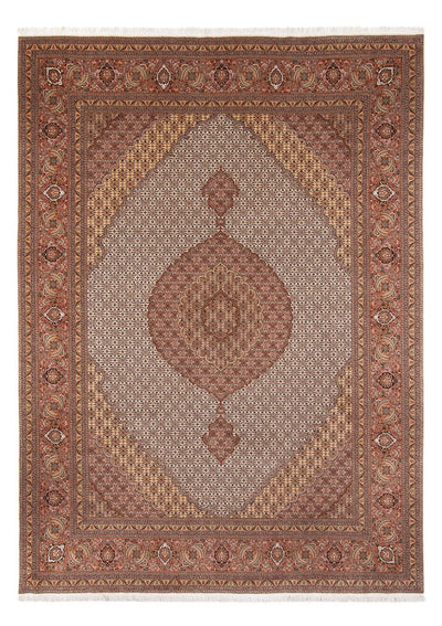 Täbriz Teppich 250x355cm - Perserteppich - hellbraun