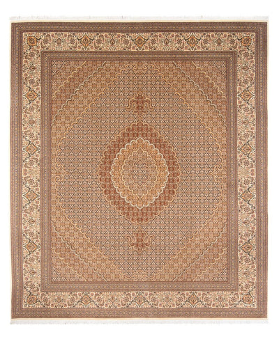 Täbriz Teppich 250x290cm - Perserteppich - hellbraun