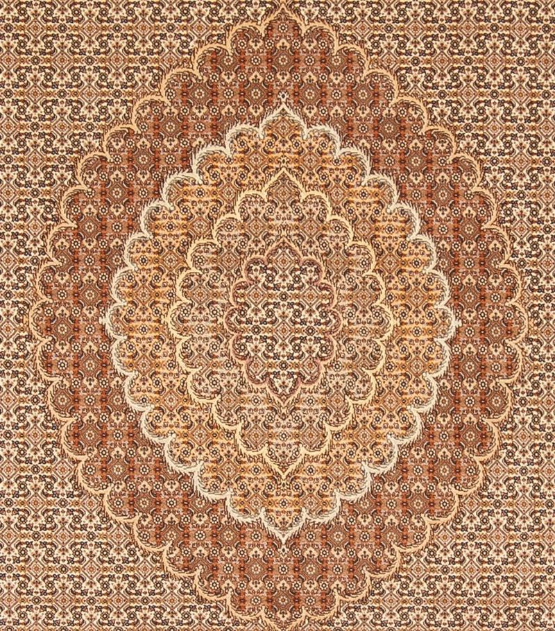 Täbriz Teppich 250x290cm - Perserteppich - hellbraun