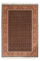 Täbriz - 50 Raj Teppich 80x120cm - Perserteppich - dunkelblau