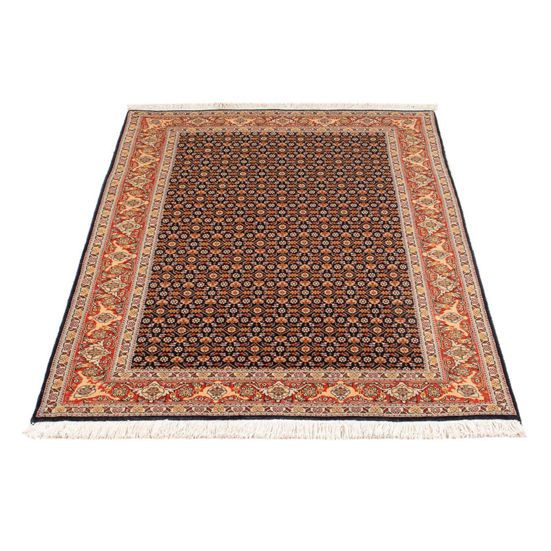 Täbriz - 50 Raj Teppich 80x120cm - Perserteppich - dunkelblau