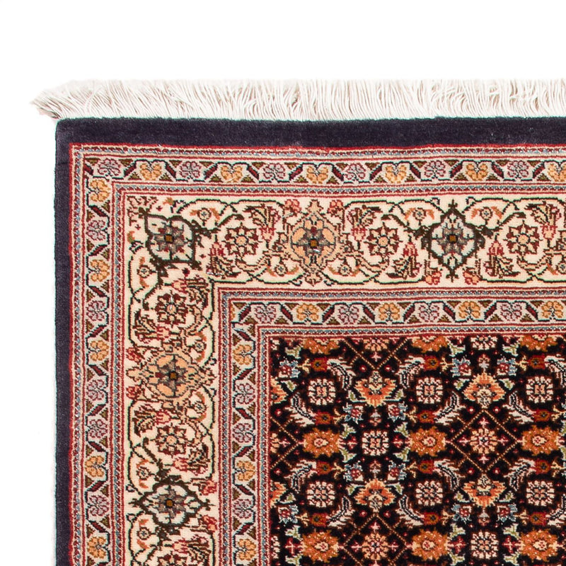 Täbriz - 50 Raj Teppich 83x116cm - Perserteppich - dunkelblau