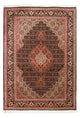 Täbriz - 50 Raj Teppich 84x122cm - Perserteppich - dunkelblau