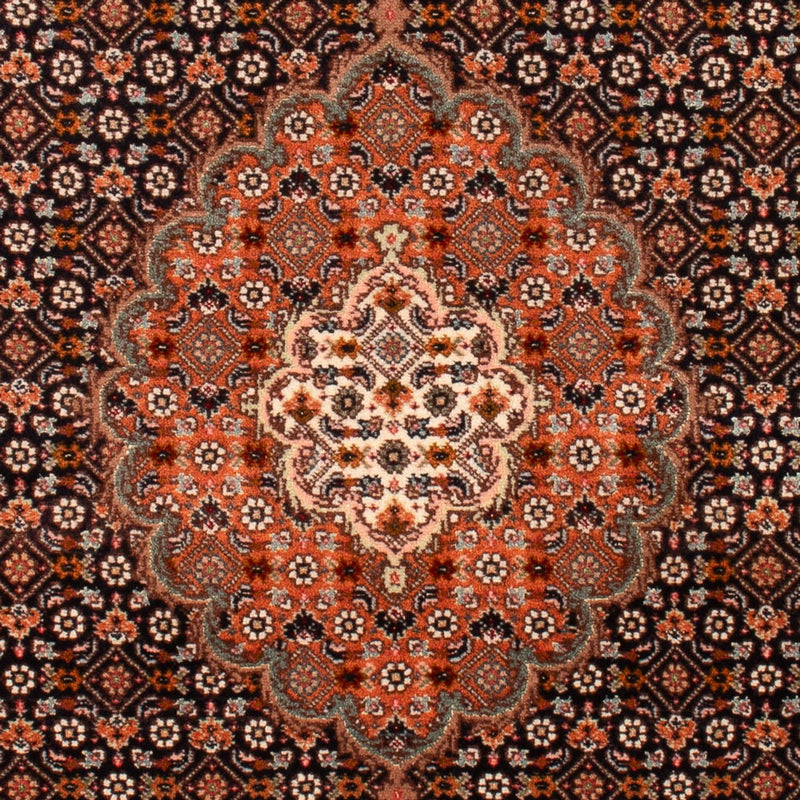 Täbriz - 50 Raj Teppich 84x122cm - Perserteppich - dunkelblau