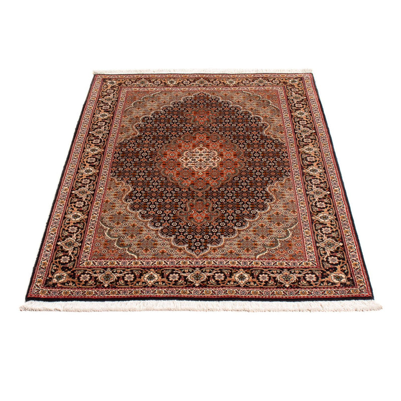 Täbriz - 50 Raj Teppich 84x122cm - Perserteppich - dunkelblau