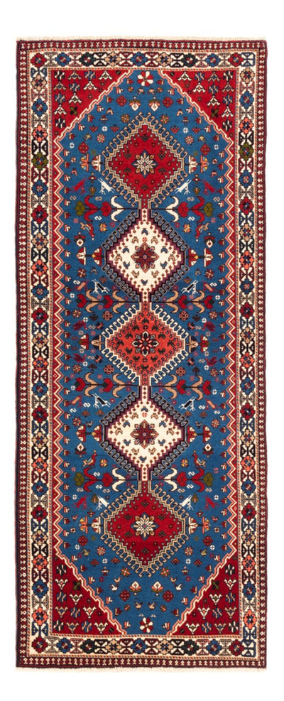 Yalameh Teppich 82x197cm - Perserteppich - hellblau