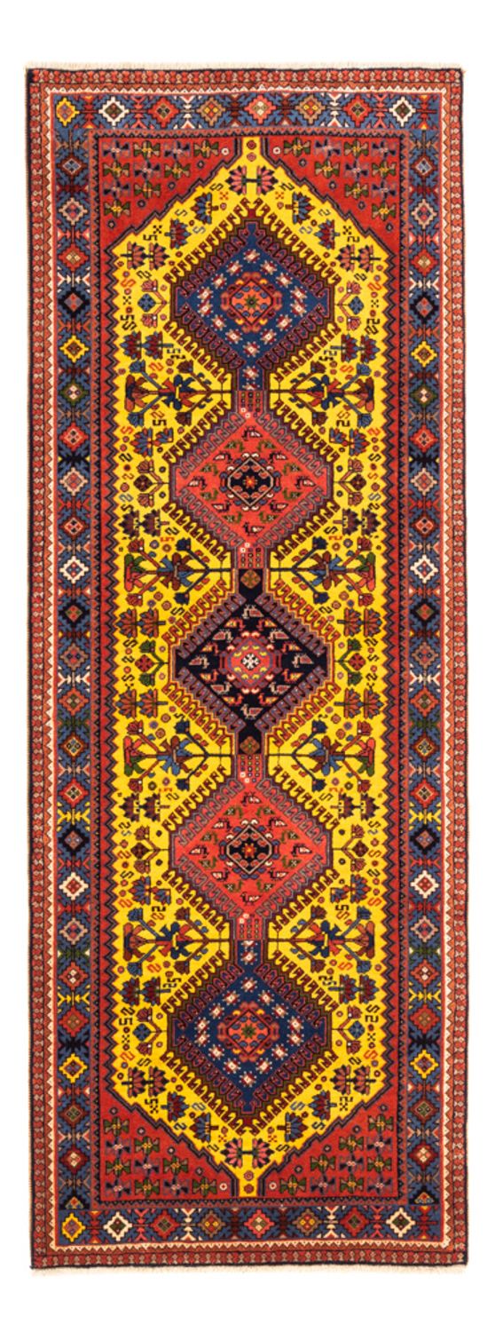 Yalameh Teppich 78x202cm - Perserteppich - gelb