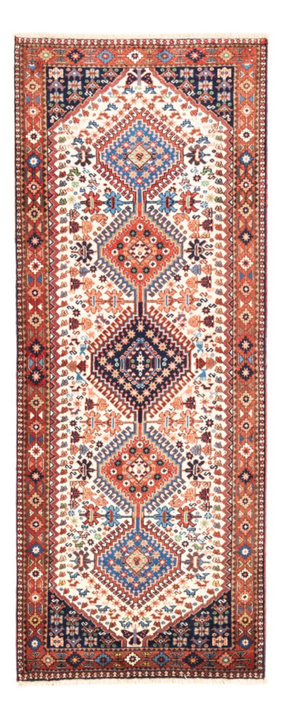Yalameh Teppich 80x200cm - Perserteppich - creme