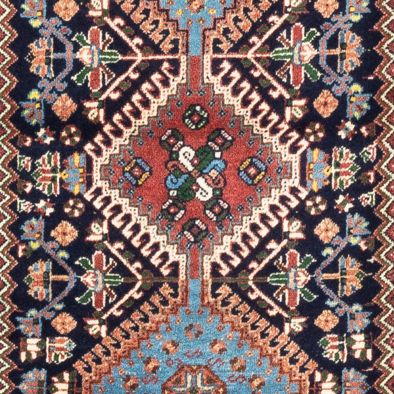 Yalameh Teppich 83x200cm - Perserteppich - dunkelblau
