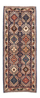 Yalameh Teppich 50x140cm - Perserteppich - dunkelblau