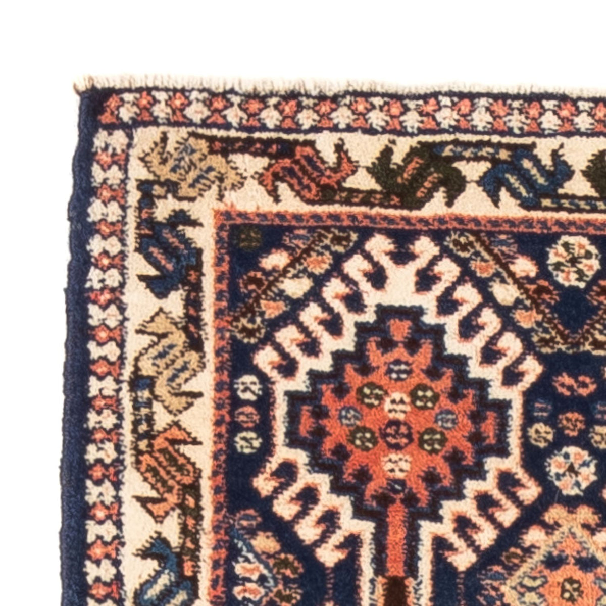 Yalameh Teppich 50x140cm - Perserteppich - dunkelblau
