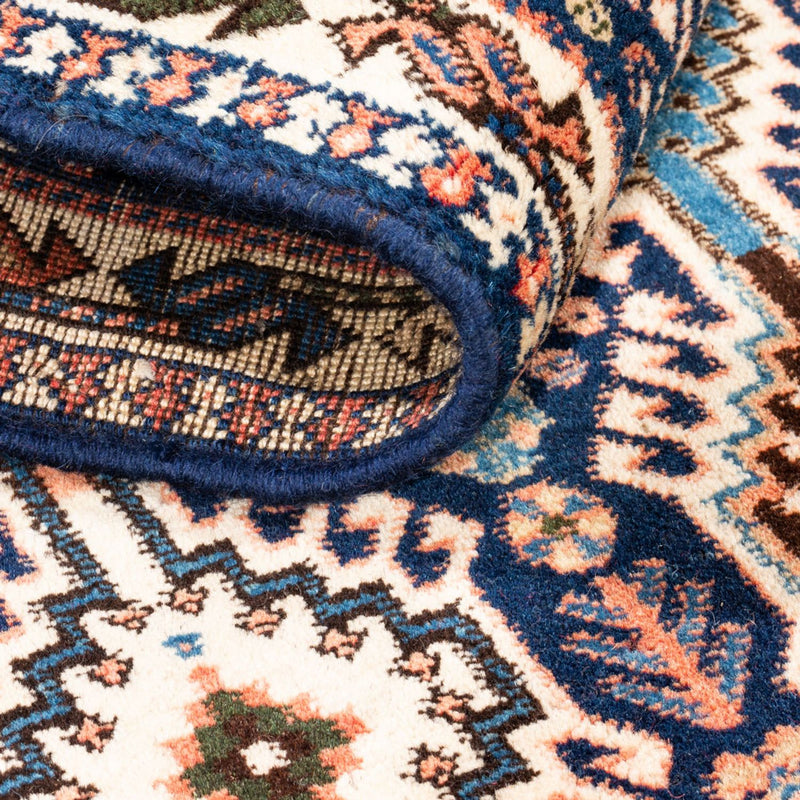 Yalameh Teppich 50x140cm - Perserteppich - dunkelblau