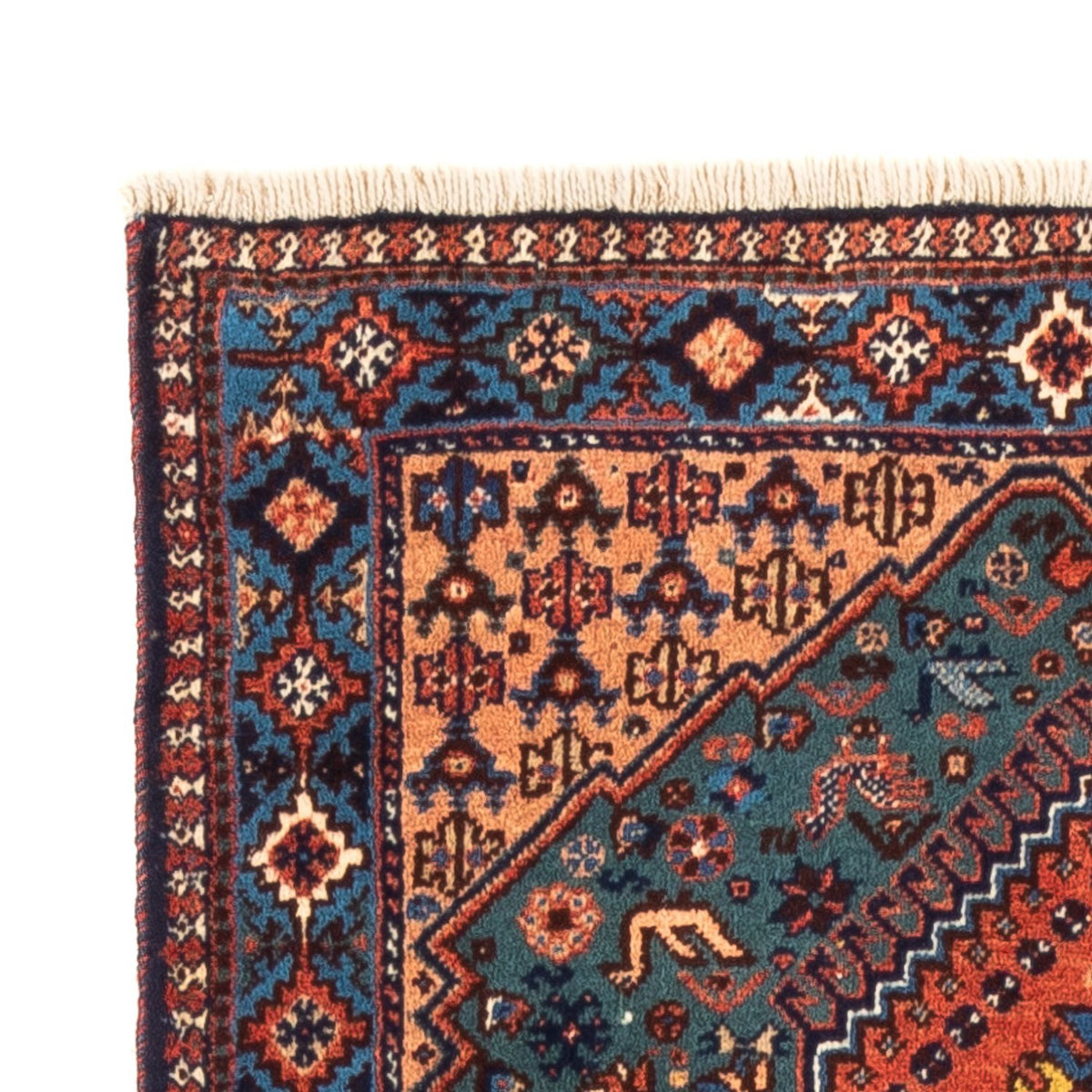 Yalameh Teppich 80x196cm - Perserteppich - blau