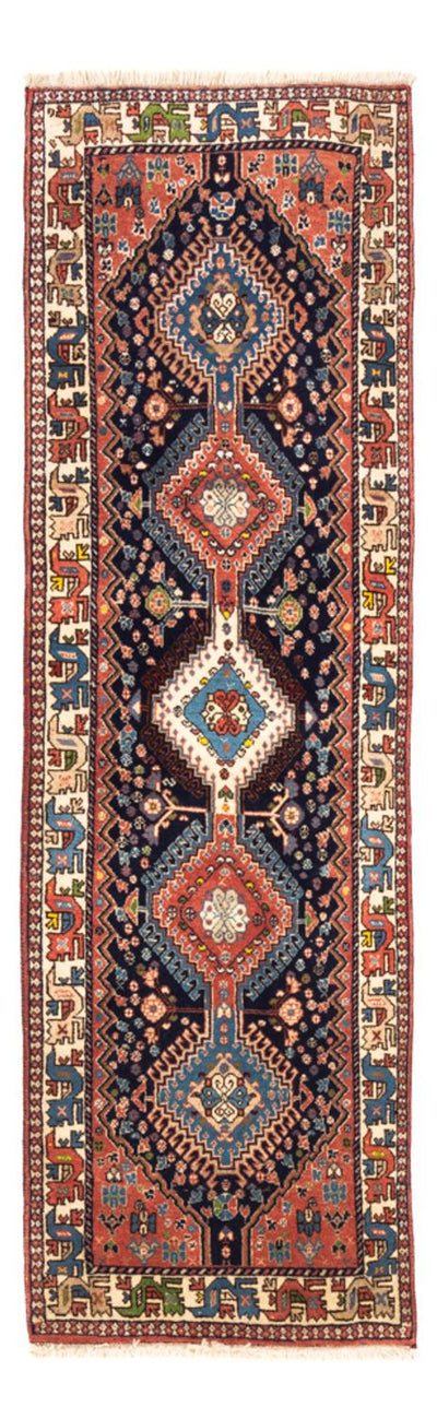 Yalameh Teppich 60x187cm - Perserteppich - dunkelblau