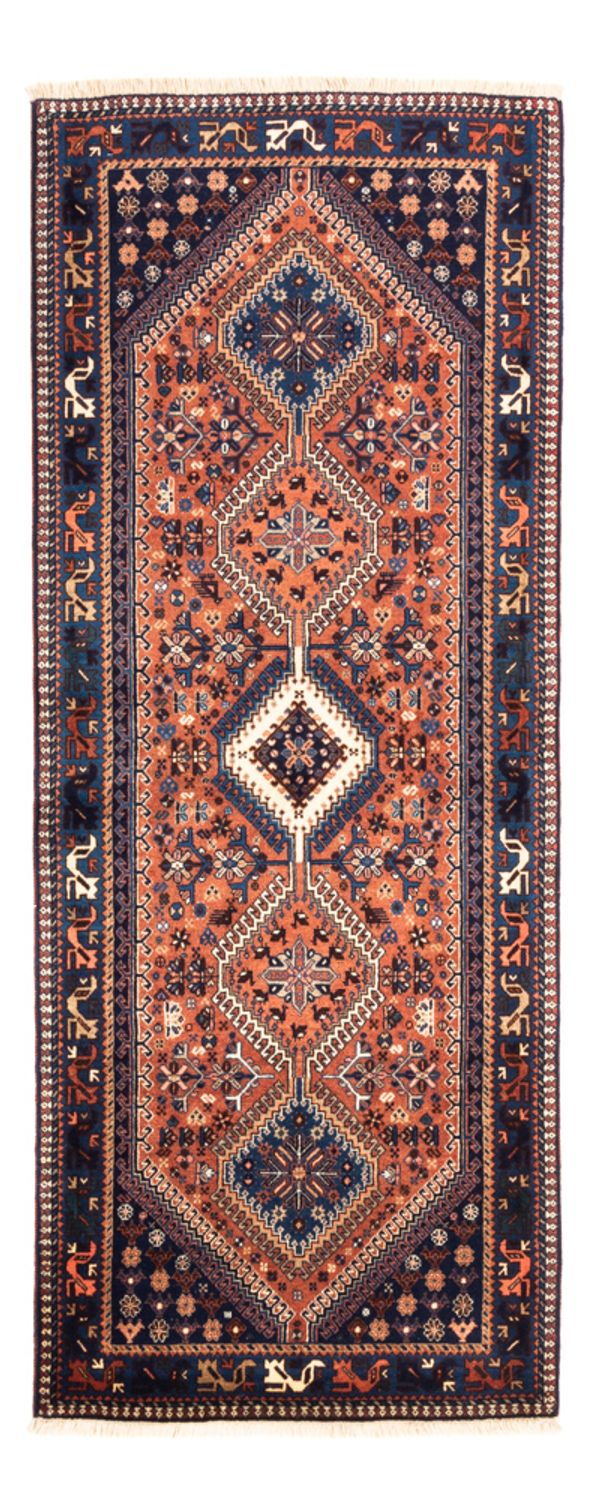 Yalameh Teppich 80x200cm - Perserteppich - rot