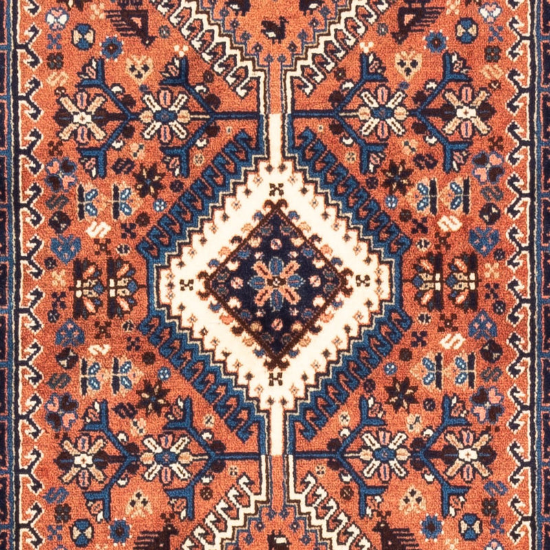 Yalameh Teppich 80x200cm - Perserteppich - rot