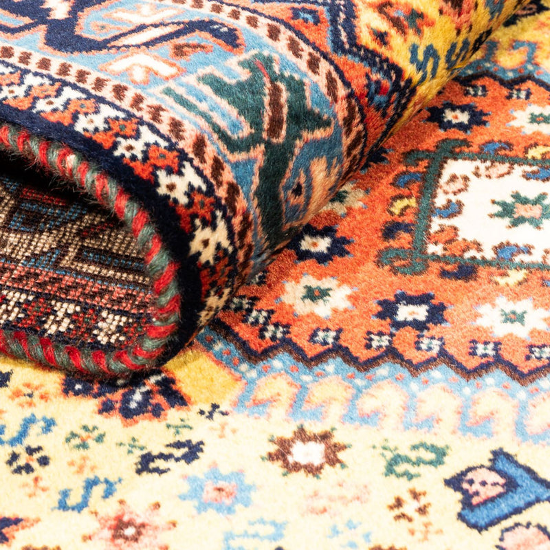 Yalameh Teppich 83x195cm - Perserteppich - gelb